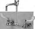 wrist blade handles. Z842U4-XL Sink faucet with 6" vacuum breaker spout and 4" wrist blade handles. Z842K4-XL $393.00 1 6.