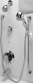 AQUASPEC TEMP-GARD I Z7221-SS-LH The Z7221 series is a tub and shower mixing valve with service stops and integral diverter that incorporates the pressure balance piston design feature.