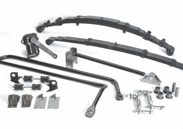 48 REAR SUSPENSION UP-RATED SHOCK ABSORBERS These are up-rated by approximately 30%.