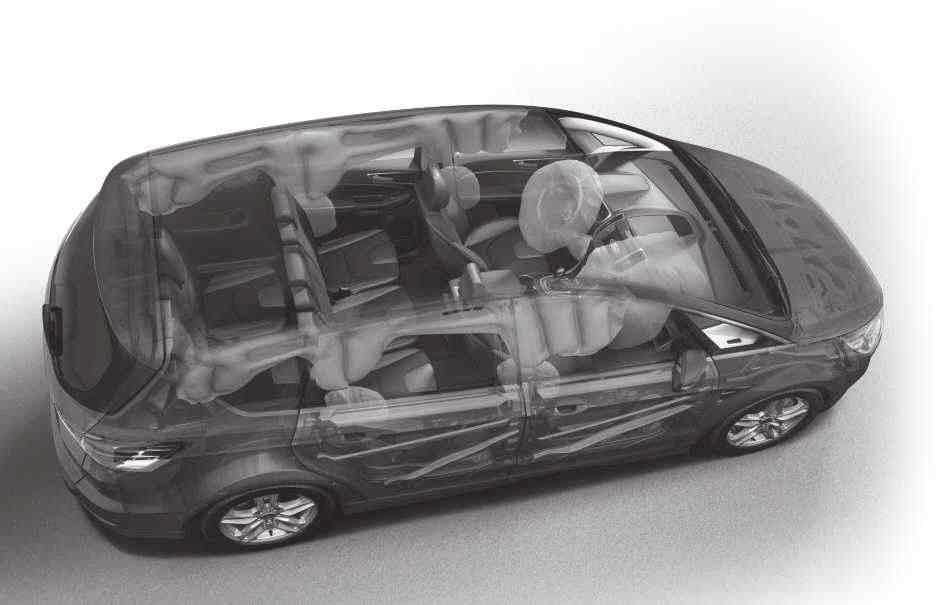 Intelligent Protection System (IPS) Ø1) Ford S-MAX s advanced Intelligent Protection System (IPS) 1) uses a range of sophisticated technologies that are designed to help keep you protected, including