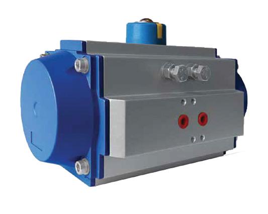 PNEUMATIC ACTUATOR FluoroSeal Actuator Model FS095 ISO 5211 PED DIN 3337 VDI/VDE 3845 Long term reliability in critical isolation and high cycling services High precision is achieved through multiple