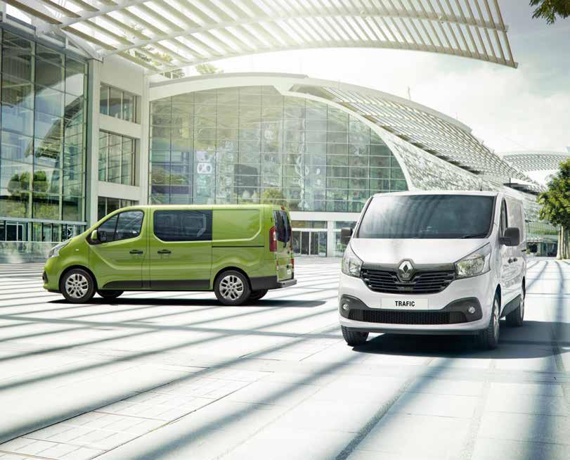 The Renault Trafic Efficient, clever and versatile The Trafic Van has been specifically designed to meet the needs of professionals, whatever their business environment.