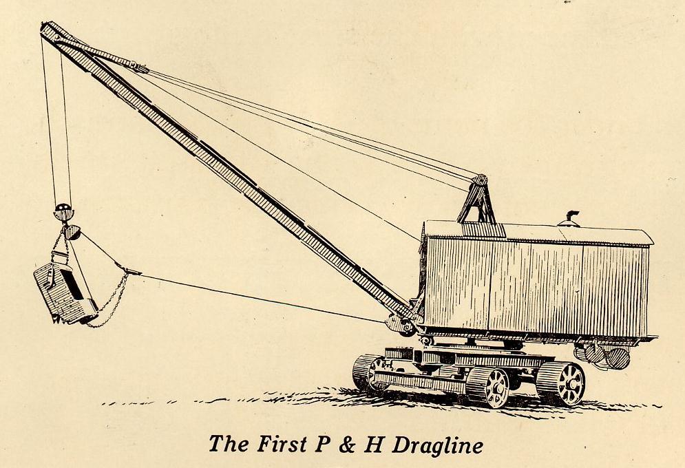 Joy Global: A History of Growing Success P&H in 1920 introduced the P&H 210, believed to be the first dragline to be powered by a gasoline