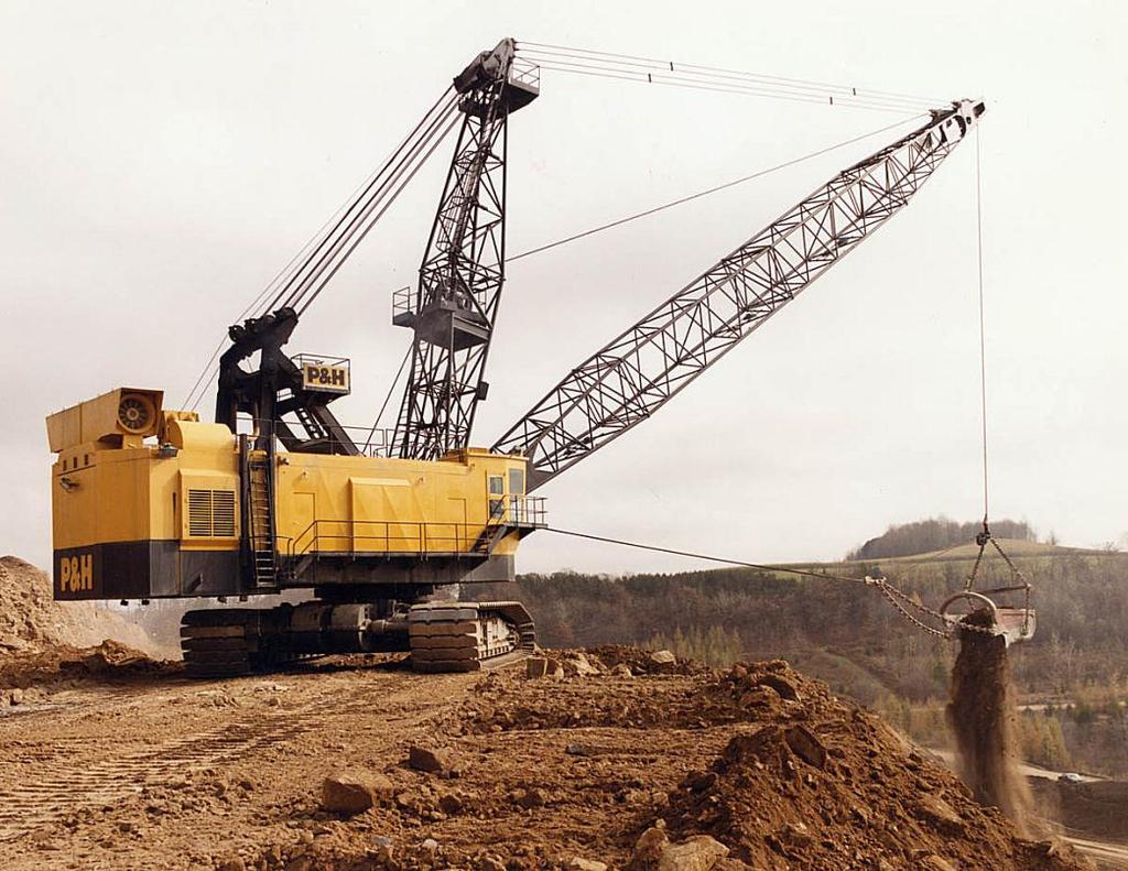 Joy Global: A History of Growing Success P&H 2355 P&H continued to refine its 55 series of crawler mounted draglines that today includes the