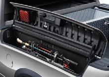 to remove a tonneau cover, if so equipped. STOW YOUR GEAR STOW IT AND LOCK IT.