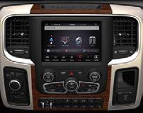 Bluetooth streaming audio Mini floor console Perforated steering wheel with Light Slate Grey accent stitching and mounted audio and cruise controls Rear power sliding window Uconnect 3 multimedia