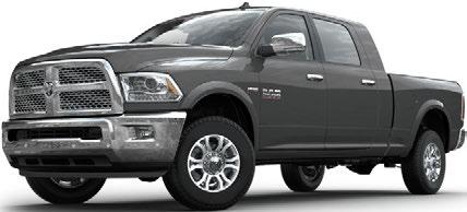 4L HEMI VVT V8 with FuelSaver / Multi-Displacement System (MDS) and 6-speed 6.7L Cummins High-Output Turbo Diesel I-6 with 6-speed AISIN (3500) manual transmission ENHANCEMENTS vs.
