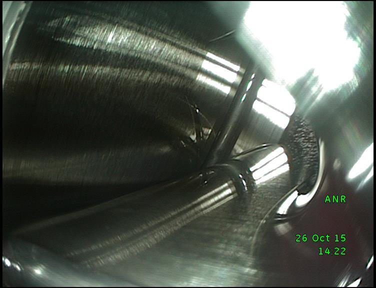 4. Inspection results Picture 1 Picture 1 shows bearing position no.