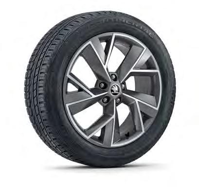 ?????? Triglav 565 071 499B FL8 light-alloy wheel 7J x 19 for 235/50 R19 tyres in black metallic design,