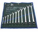 Polished 700132 1-5/16-2" S45C Alloy Steel Combination Wrenches - Raised Panel