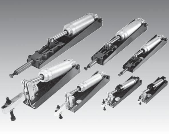 The main components of push-pull models P600X, P1200X and P2500X are machined castings for precision of operation and for durability.