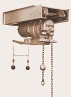 The LIFKET was the first chain hoist to introduce the special