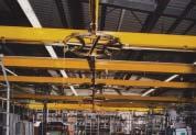 including curved rails, turntables, switches, single and double girder crane bridges and