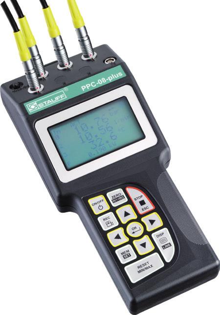 Hydraulic Testers Hydraulic Testers Type PPC-06-plus / PPC-08-plus Order Codes PPC-08-plus with 4 sensor inputs Technical Data Product Description PPC - 06-plus - CAL a Series and Type Hydraulic