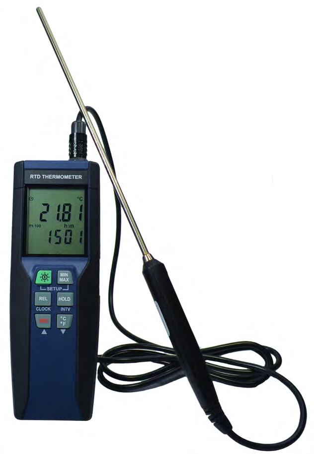 SUPRA PRECISION - RTD Platinum Thermometers Thermco s CT375DIG & CT376DIG are a very accurate temperature measuring systems. With the accuracy of 0.1 C and resolution of 0.