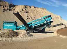 User benefits include a quick set-up time (typically under 30 minutes) with hydraulically folding conveyors and track mobility, class leading stockpile discharge heights and a drop down tail conveyor