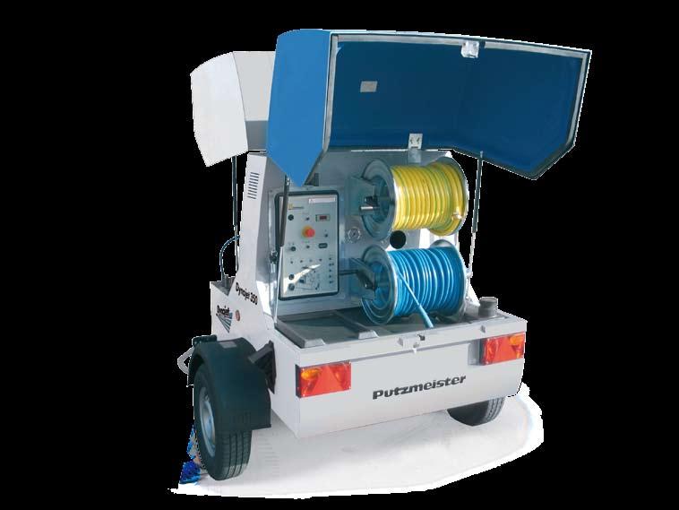 Professional high-pressure cleaners Professional high-pressure cleaners Hot water trailers up to 800 bar (11,600 PSI).