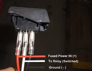 Wired Accordingly ** The Fused Power Wire Is Not The Power Wire Being