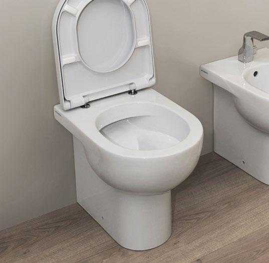 Plus goclean QK117RG Back to wall wc PLUS* goclean * WARNING: bends and connectors are on demand *Kit suitable for wall trap H 230 mm (LKR00) *Kit suitable for floor trap from to 80 mm (LKR90) *Kit