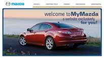 mymazda.com the ultimate destination for Mazda Owners.