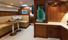 CABO 44 ex/htx Standard Equipment Optional Equipment Main Cabin Access hatch to below deck equipment Carpet, removable, deep-pile Foredeck hatch, with retractable shade Fabrics and coverings, fine