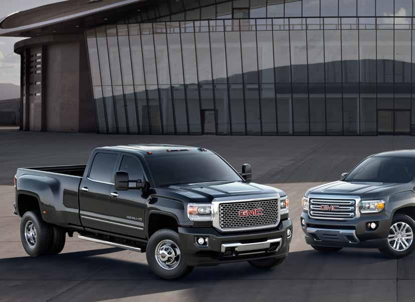 CANYON JOINS THE GMC TRUCK LINEUP AUTUMN 2014.