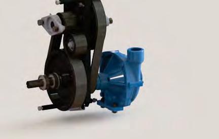 GPM and 290PSI Hypro belt drive centrifugal pump