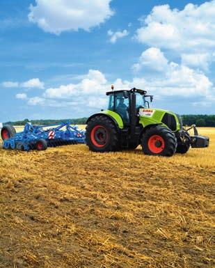 Get more done. A constant power range of 400 rpm and a torque increase of 40% are the impressive performance statistics presented by the AXION 800.