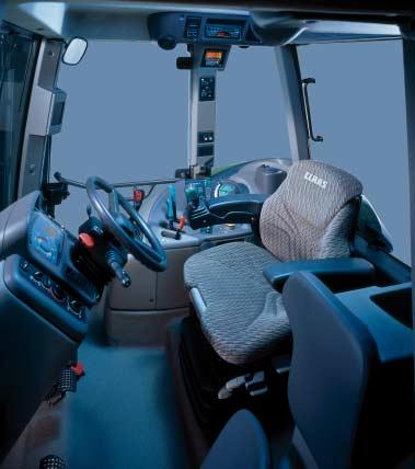 The cab is a workplace in the The best equipment for a long working day.