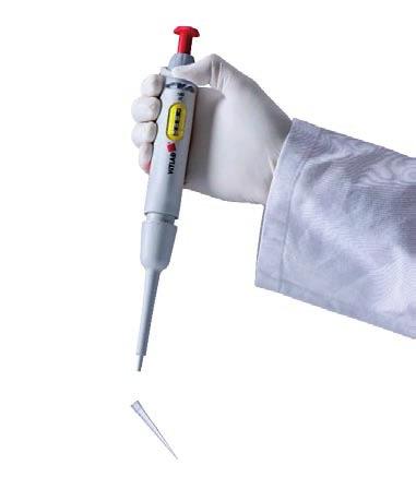 slide back slowly while holding the pipette in an upright
