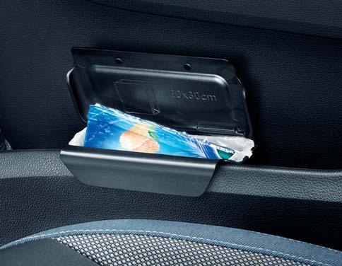Reflective vest compartment Glove compartment You can drive