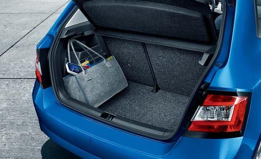 hatchback offers 330 litres with the seats up and 1,150 litres with the rear seats folded,
