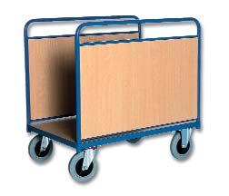 panels (750 mm) REF 120TA9805 Handle trolley with steel grids (750 mm) REF L x W x H (mm) Load area (mm) Load capacity (kg)