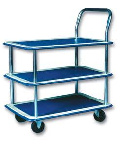 4 Lightweight table trolleys up to 250 kg!