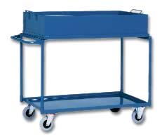 table trolleys with grey non-marking wheels!