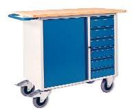 REF 120TA9866 1 drawer element - 1 cupboard Working height: 920 mm Working height: 795 mm REF 120TA9867 1 drawer element - 1