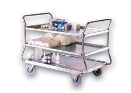 TRUCKS AND TROLLEYS STAINLESS STEEL 4 Also available with stainless steel or galvanized bearings!