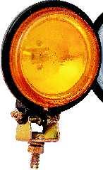 230-031 Round Fog Lamp available in yellow color with