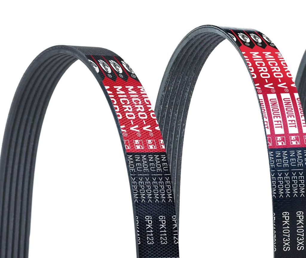 THE OE STANDARD IN MULTI-RIBBED BELTS A