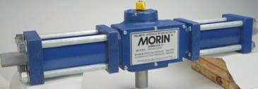 Morin scotch yoke actuators continue to meet customer needs by using a dependable corrosive resistance material.
