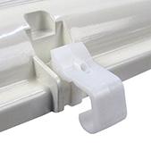 mounted 20% wider gasket channel Compatible with occupancy sensors and