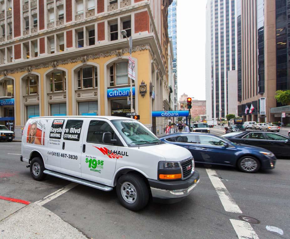 U-Haul Truck Sharing is the Sustainable Option Residents sharing one properly sized U-Haul truck will eliminate numerous trips with a personal pickup truck or other vehicle, reducing emissions and