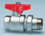 ISOLATION VALVES C346 FULL BORE MALE UNION BALL VALVE CODE SIZE C246 15 1/2 x 1/2 See List 20 3/4 x 3/4 See List 25 1 x 1 See