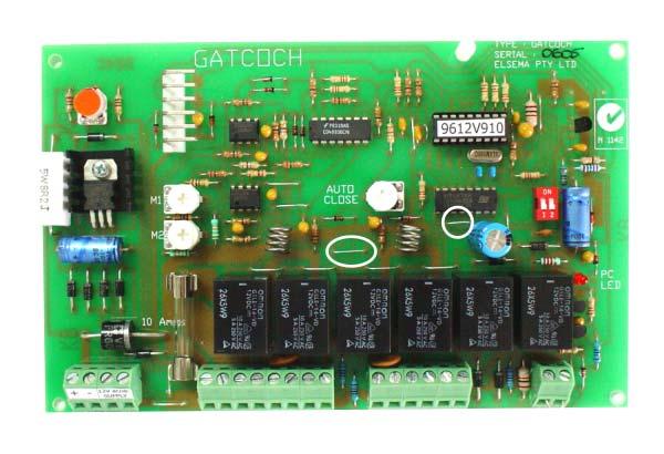 To operate a single motor from a double motor controller card. The GATCO12DCH AND GATCO24DCH control boards can be operated with a single motor only.