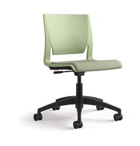 flexback chair with transitional styling and