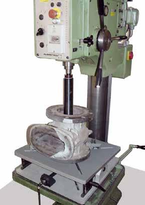 3) DN 80 700 mm 3" 28" SIZE 3 (MT 4) DN 80 900 mm 3" 36" SIZE 4 (MT 5) DN 400 1600 mm 16" 64" Grinding Adapters and Tilt Tables:
