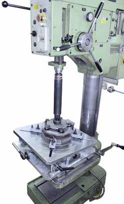 drill press. Tilt tables are recommended for accurate alignment of gate valves and wedges (continuous adjustable 0 13 ).