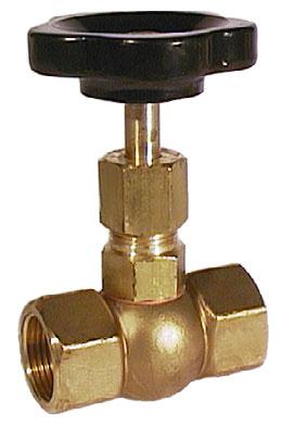 Accessories SNV01 Needle valves made of brass or carbon steel Nominal pressures PN100 and PN 200 Liquid temperatures to 350 C Process connection from G 1/8 to G 2 Wetted