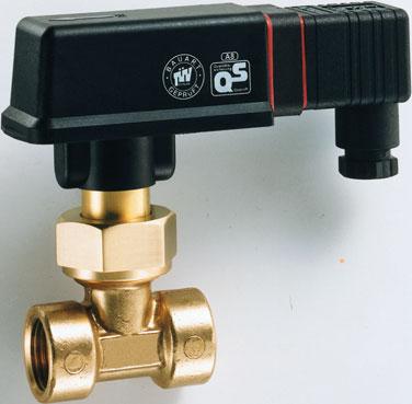 Flow Metering and Monitoring Systems DP01 Paddletype flow switch With and without T fitting, for piping from 1/4 to 6 Constructed of brass, stainless steel and with T fitting of PVC Upper part with T