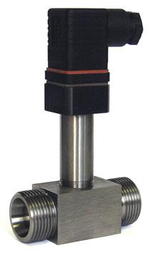 150 C Available with threaded or flange connection Description: Model DR12 flowmeters are sturdy turbinetype flow sensors suitable for mobile or permanent installation.